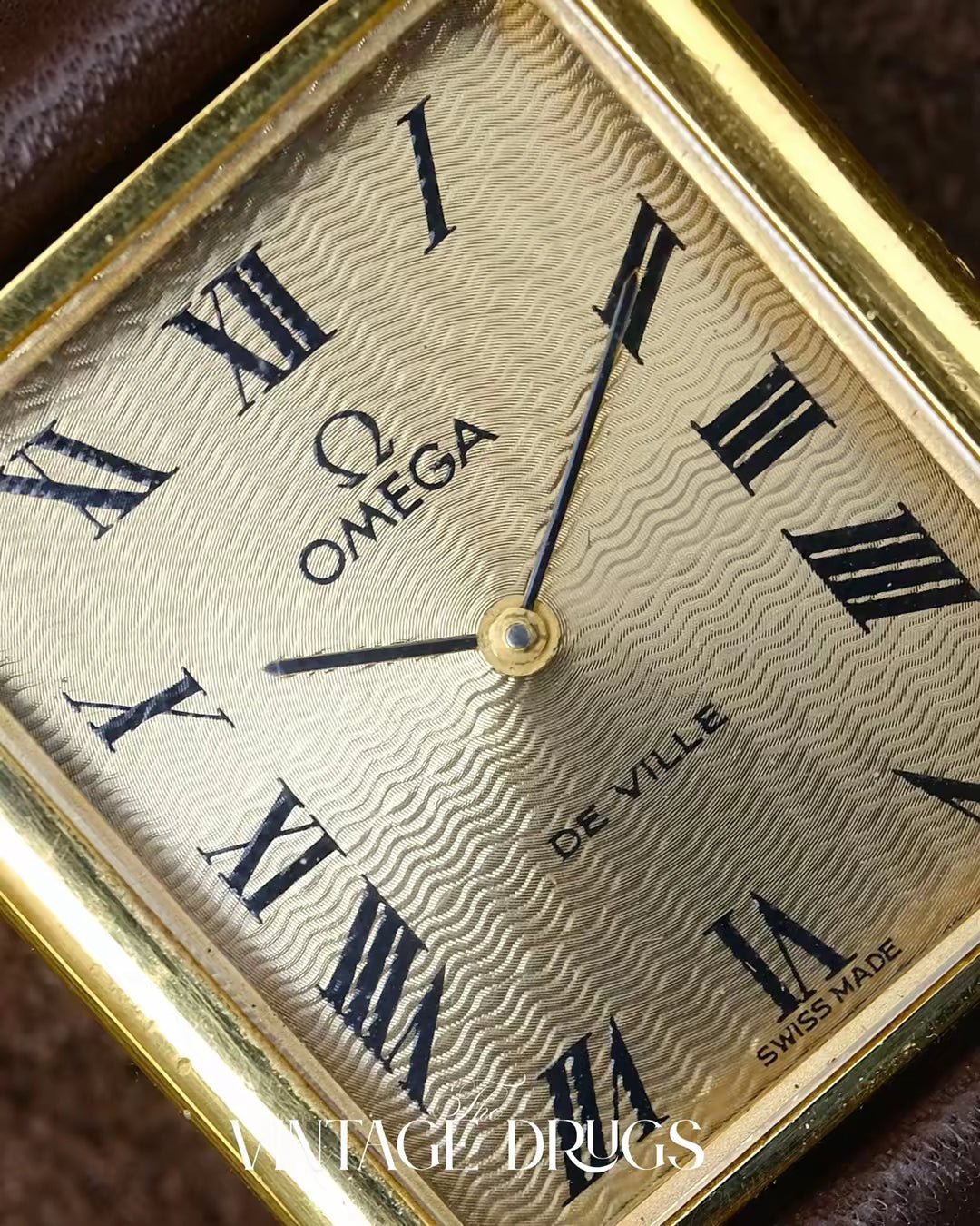 Omega Vintage Wave Dial 1970s Ref. 5110404 — Super Rare