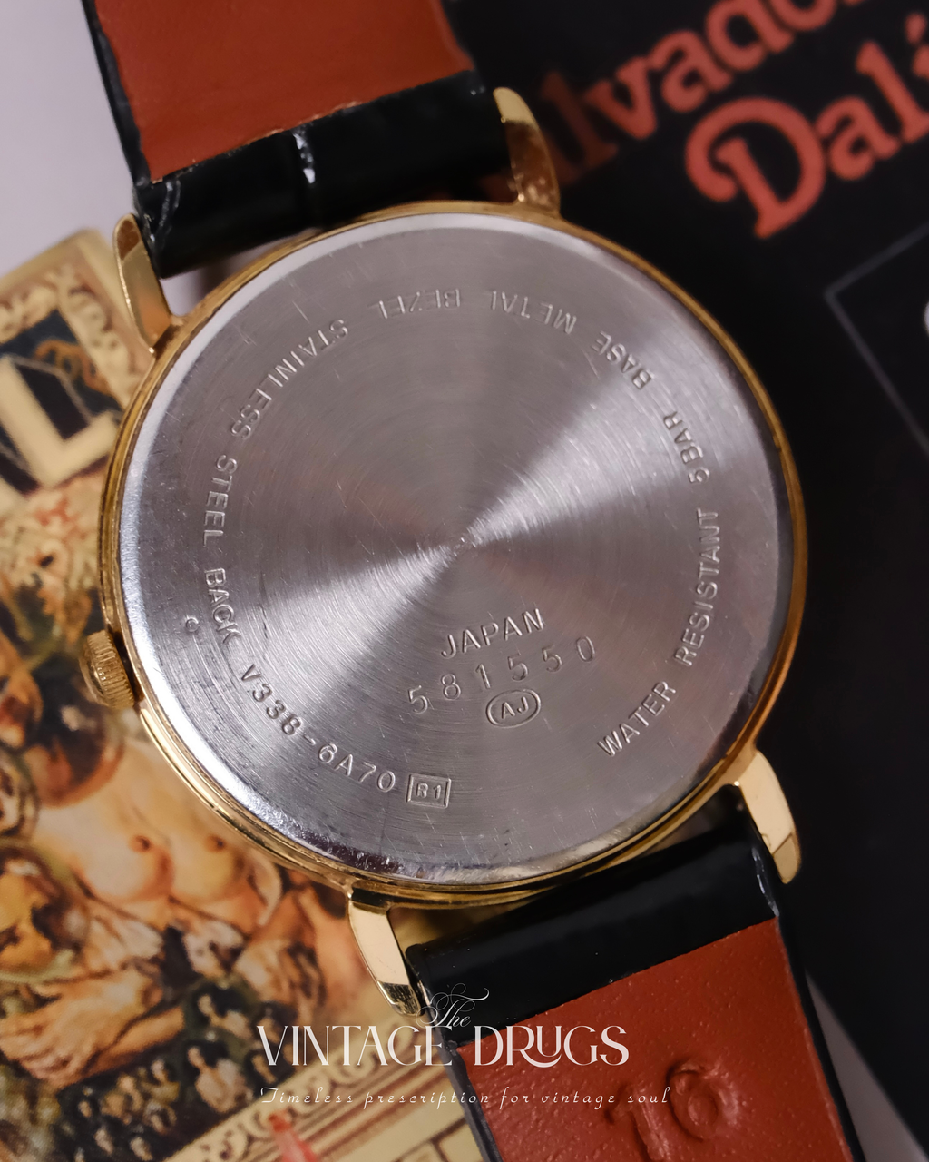 Alba by Seiko Vintage Moonphase V338-6A70 — 1990s