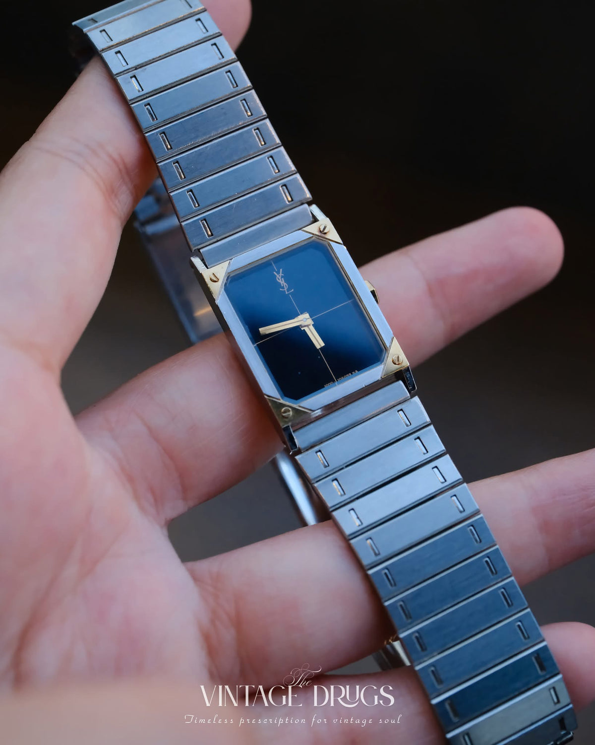 YSL Vintage Dress Watch 1980s — French Design Icon