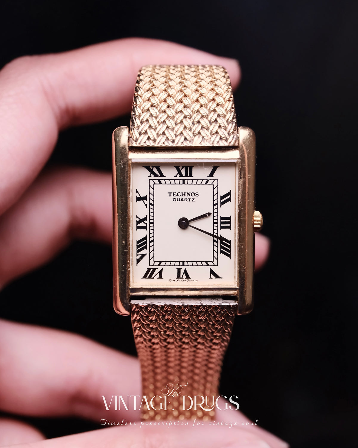 Technos Must de Homage — Rare Vintage Swiss Watch 1980s