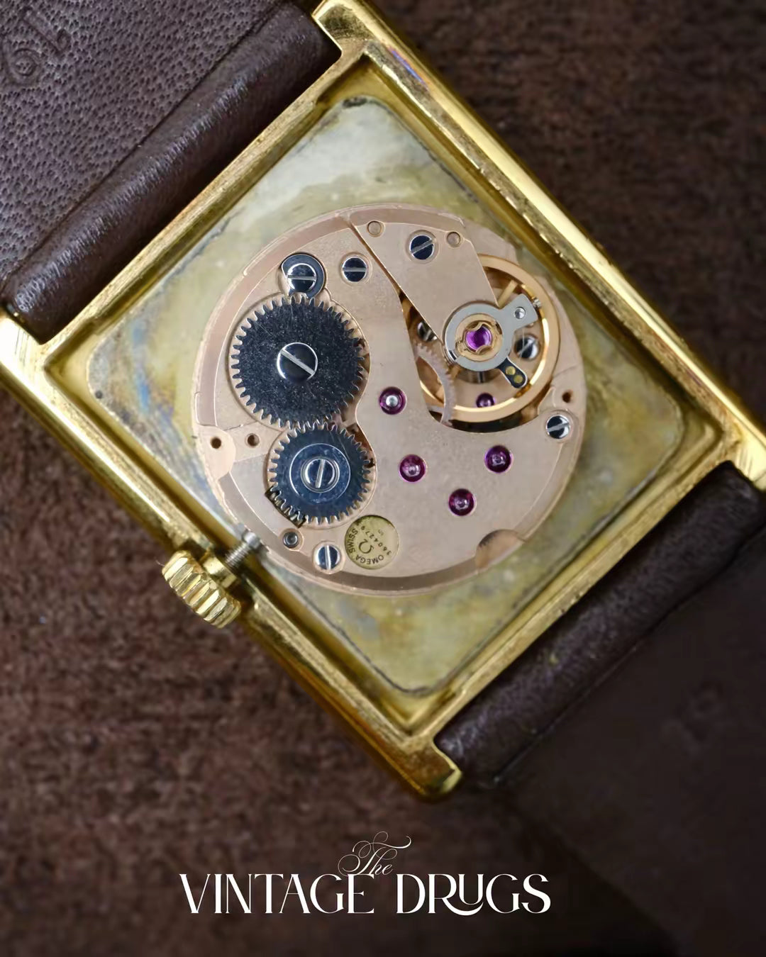Omega Vintage Wave Dial 1970s Ref. 5110404 — Super Rare