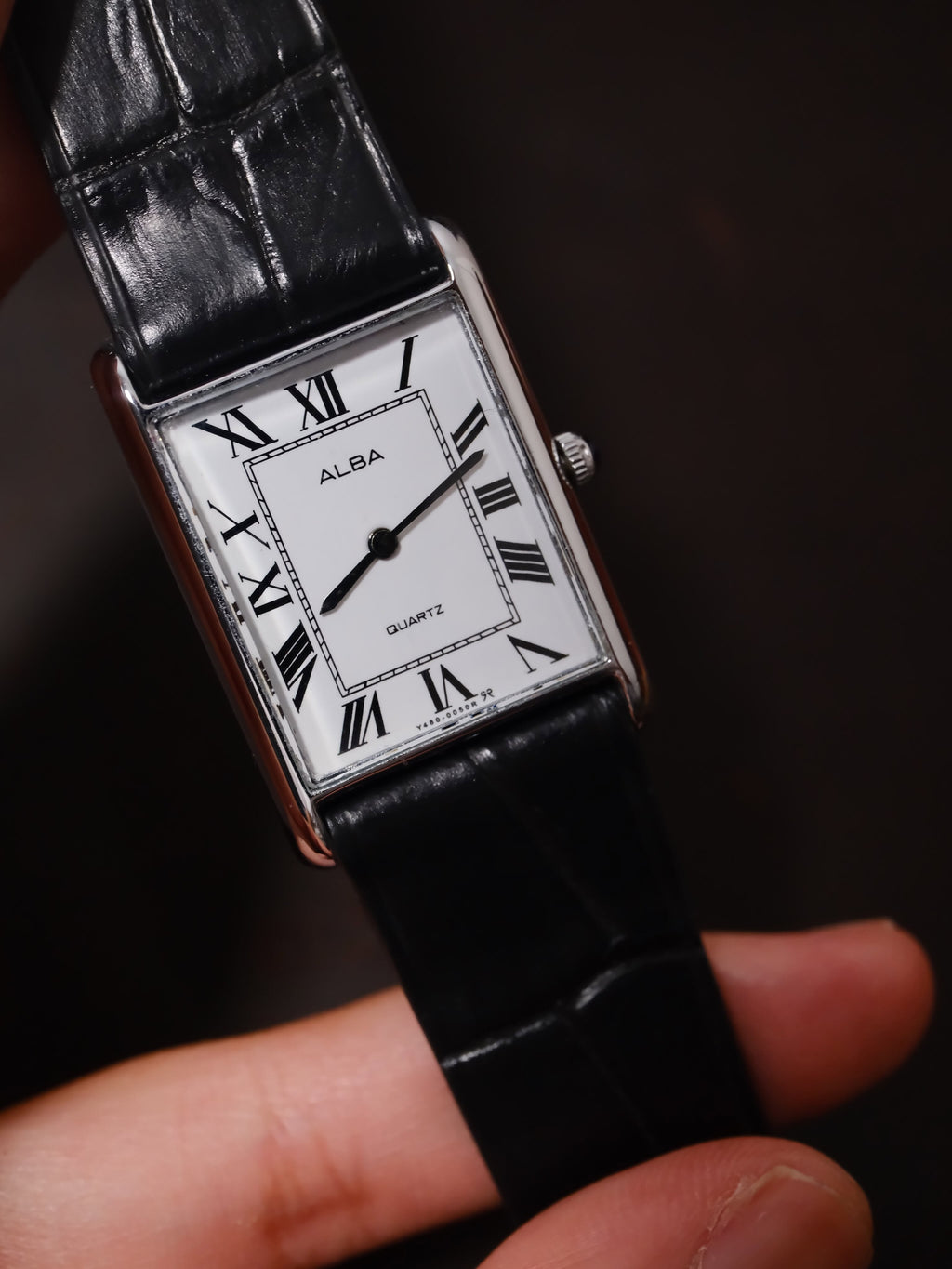1980s Alba by Seiko Vintage Tank Watch