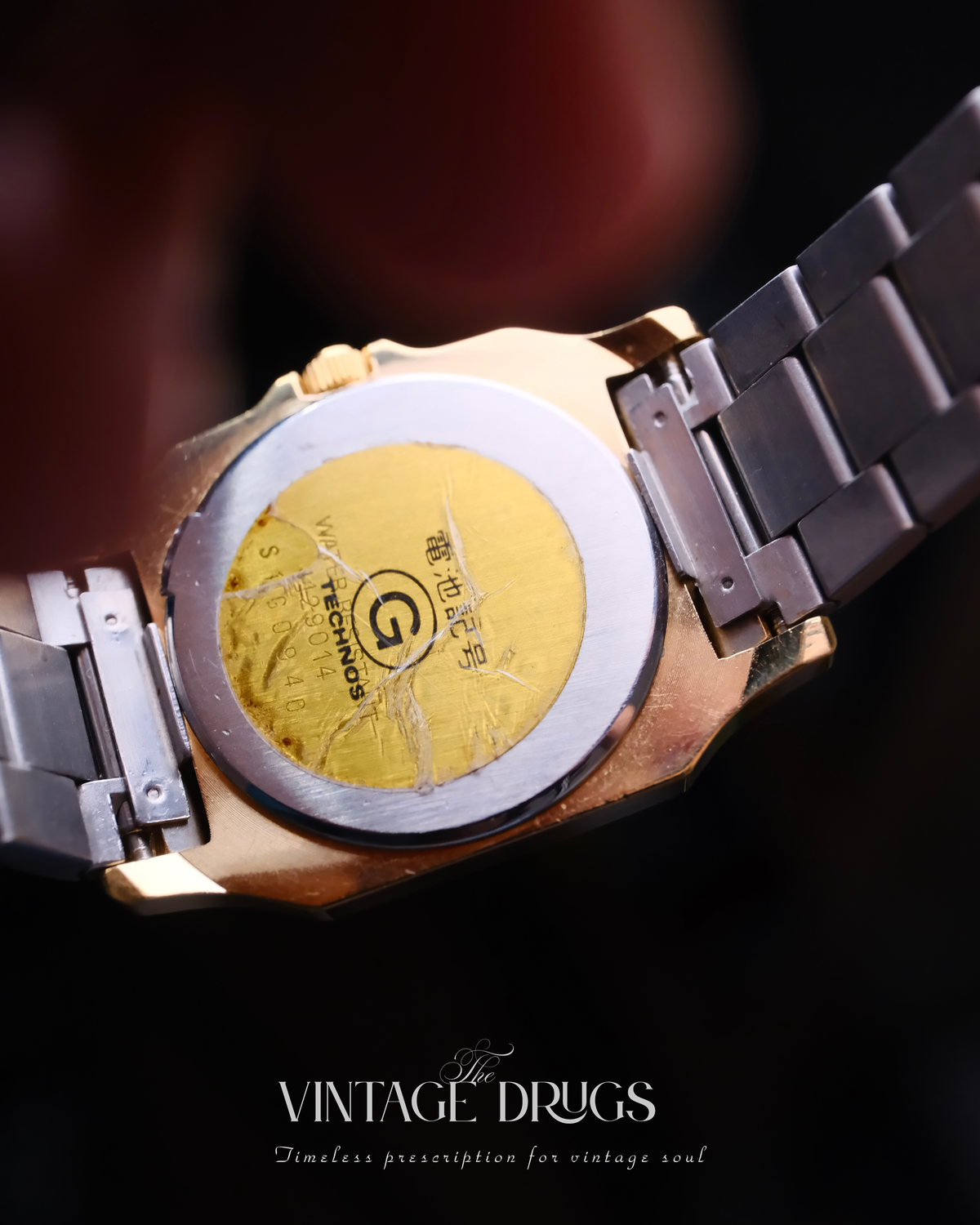 Technos Santos Homage — Rare Vintage Swiss Watch 1980s