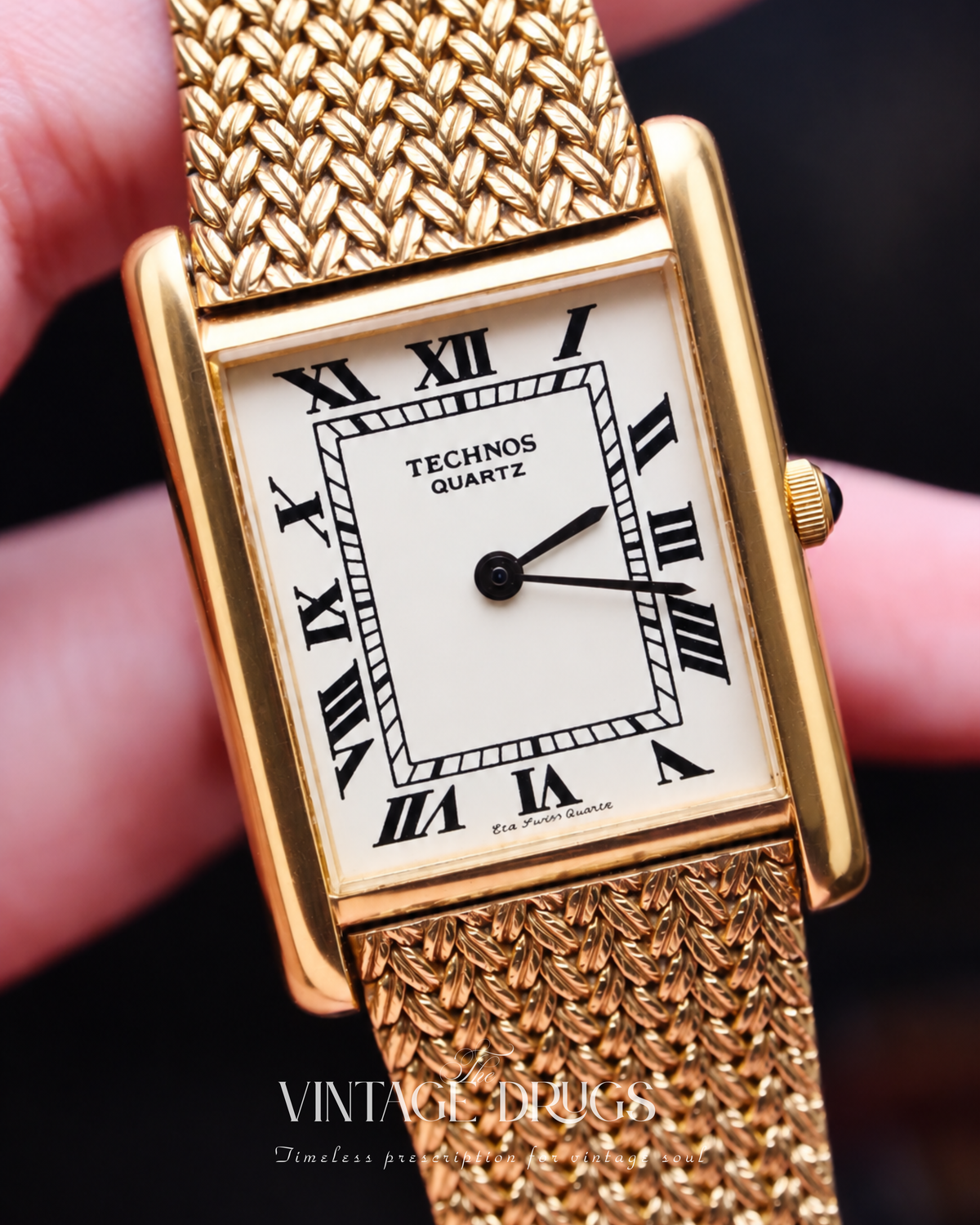 Technos Must de Homage — Rare Vintage Swiss Watch 1980s