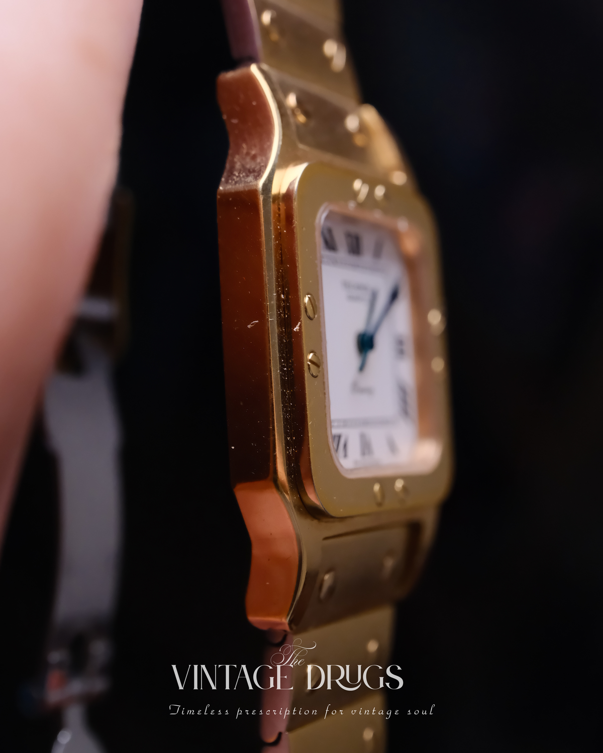 Technos Santos Homage — Rare Vintage Swiss Watch 1980s