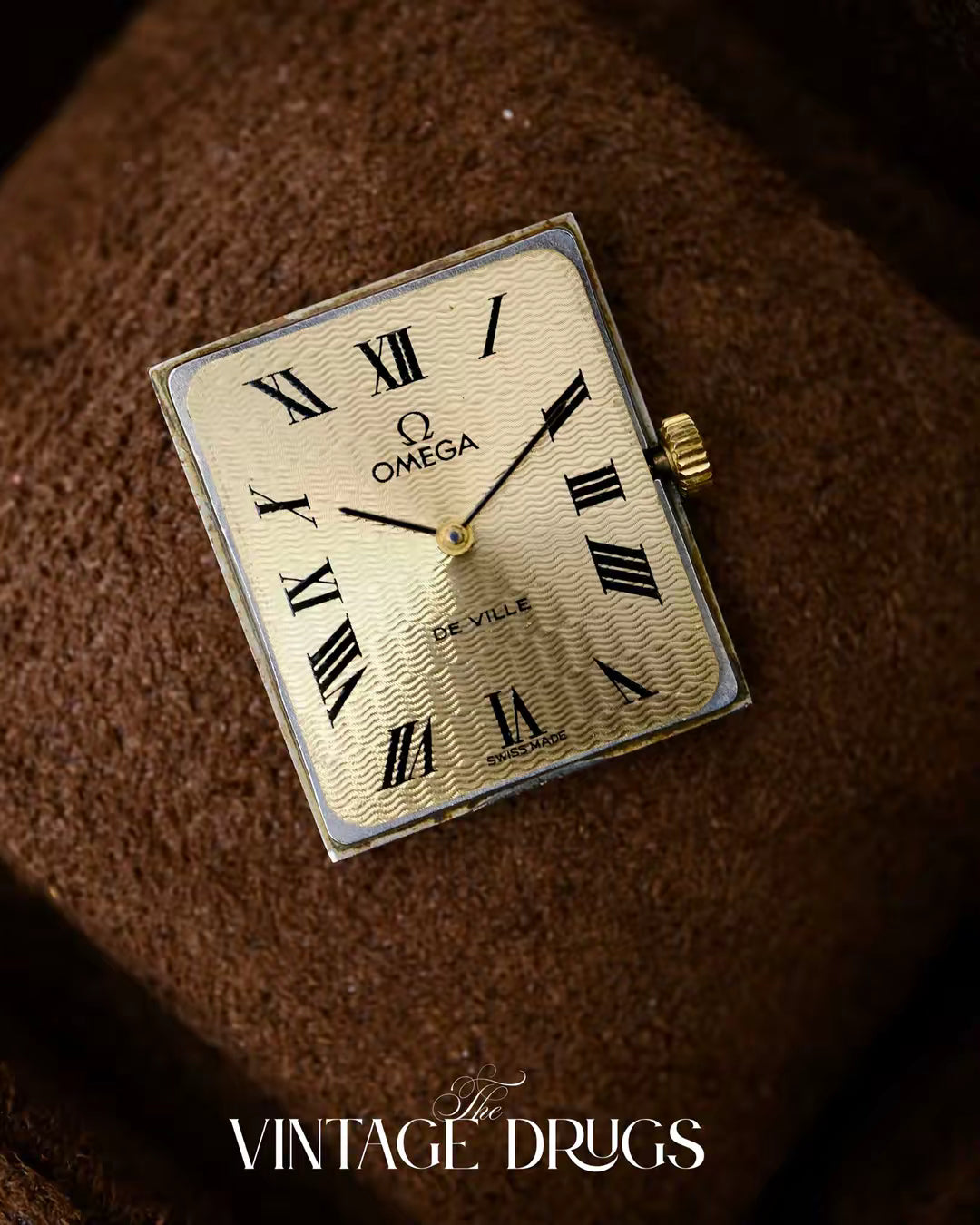 Omega Vintage Wave Dial 1970s Ref. 5110404 — Super Rare