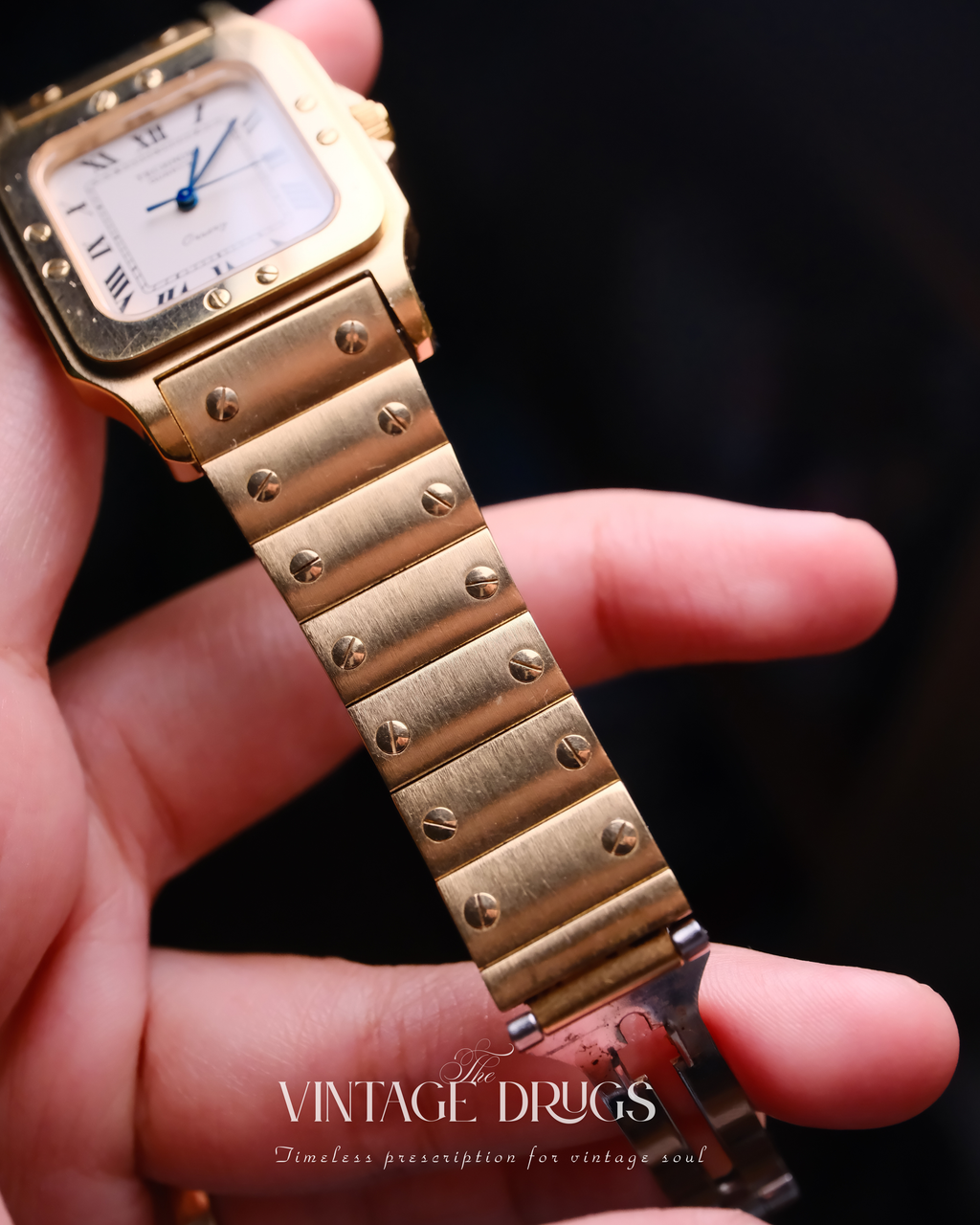 Technos Santos Homage — Rare Vintage Swiss Watch 1980s
