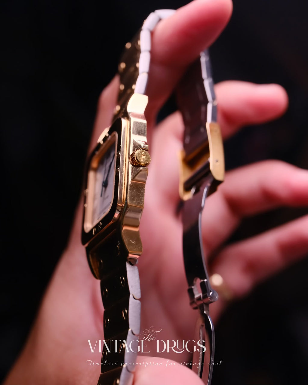 Technos Santos Homage — Rare Vintage Swiss Watch 1980s