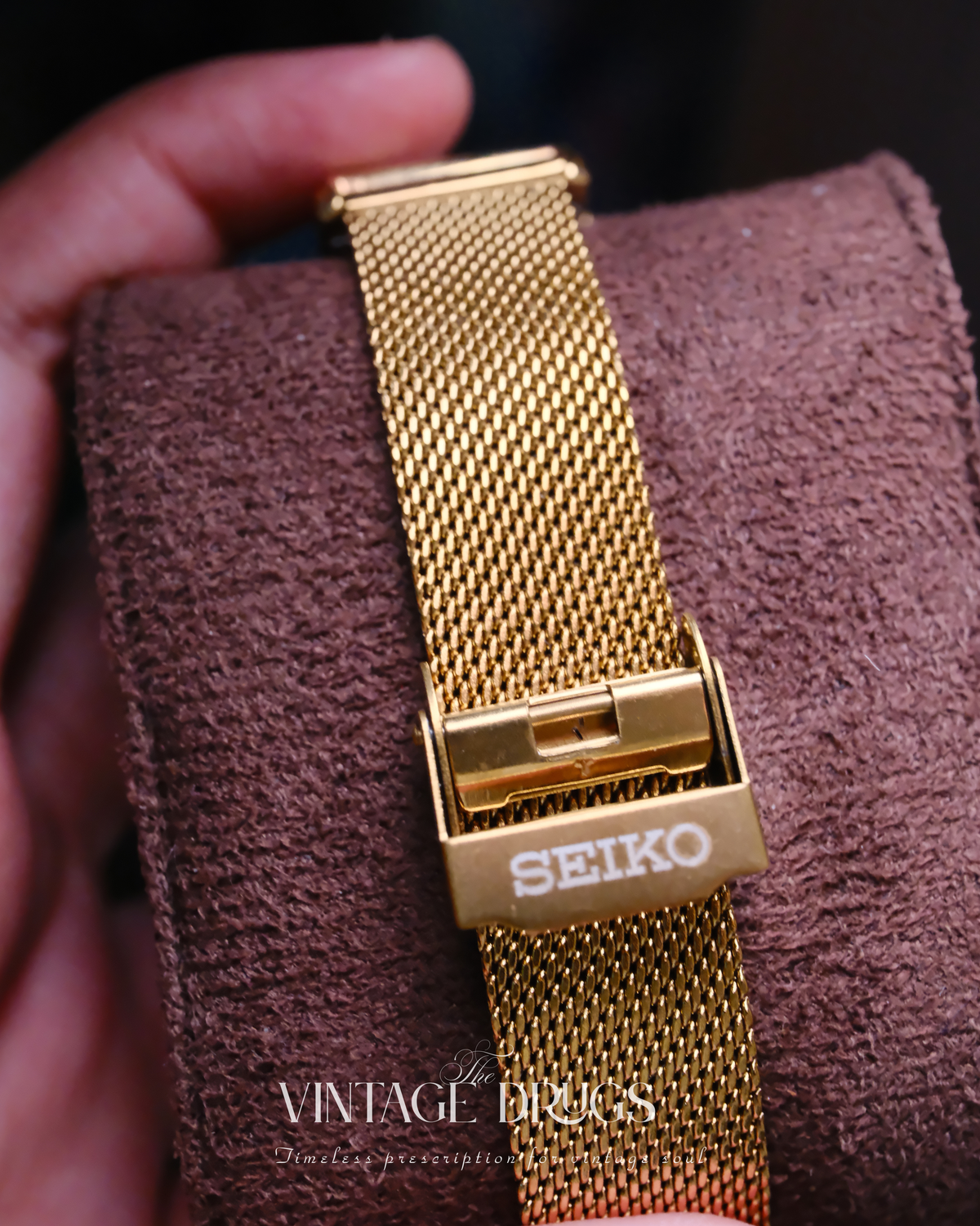 Seiko Mini Tank 1980s Ref. 1428-5020 — One Piece Only