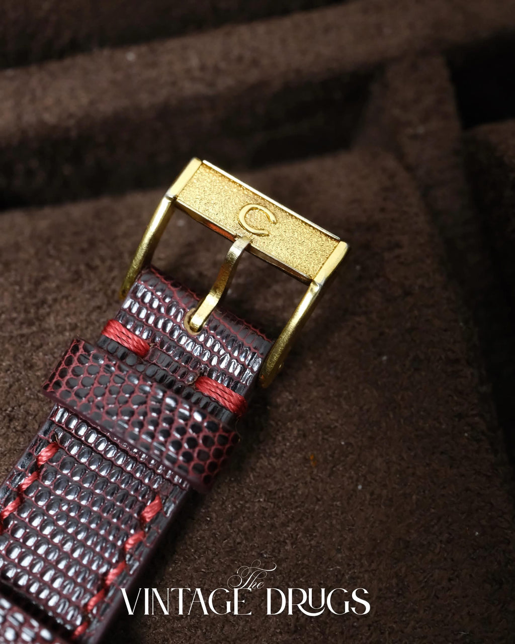Catena Red Dial 1980s Vintage Watch — Super Rare