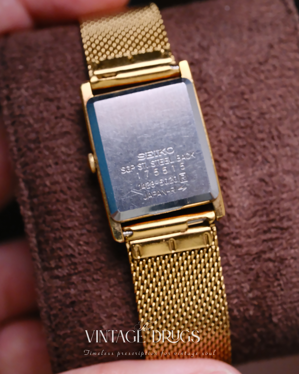 Seiko Mini Tank 1980s Ref. 1428-5020 — One Piece Only