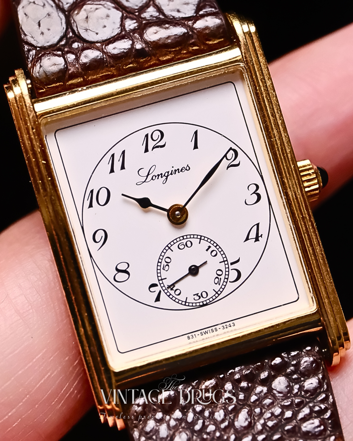 Longines Tank Ref. 831 1970s — Vintage Swiss Classic