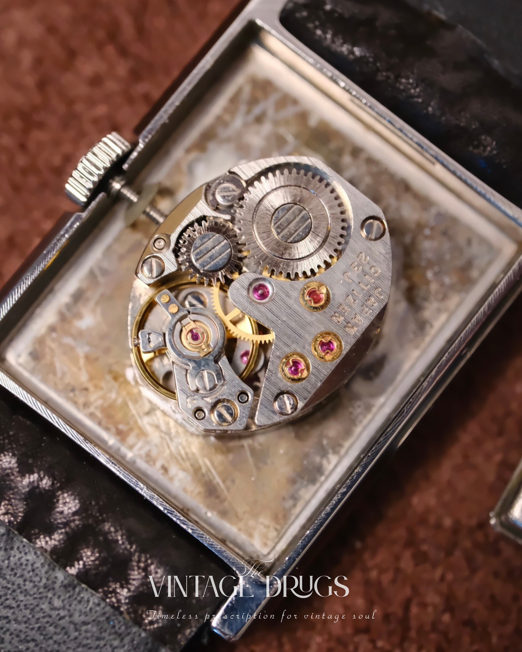 Citizen Stainless Steel Vintage Japanese Mechanical Watch - Ref. 4-676807 S