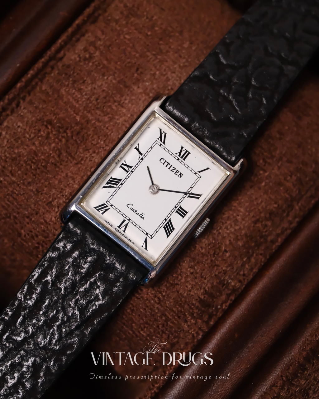 Citizen Stainless Steel Vintage Japanese Mechanical Watch - Ref. 4-676807 S