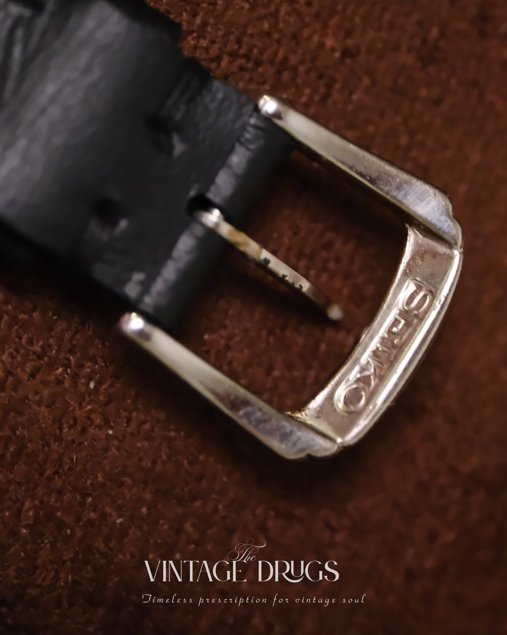 1984 SUWA SEIKO REF 7320-5860 VINTAGE MINI TANK WATCH