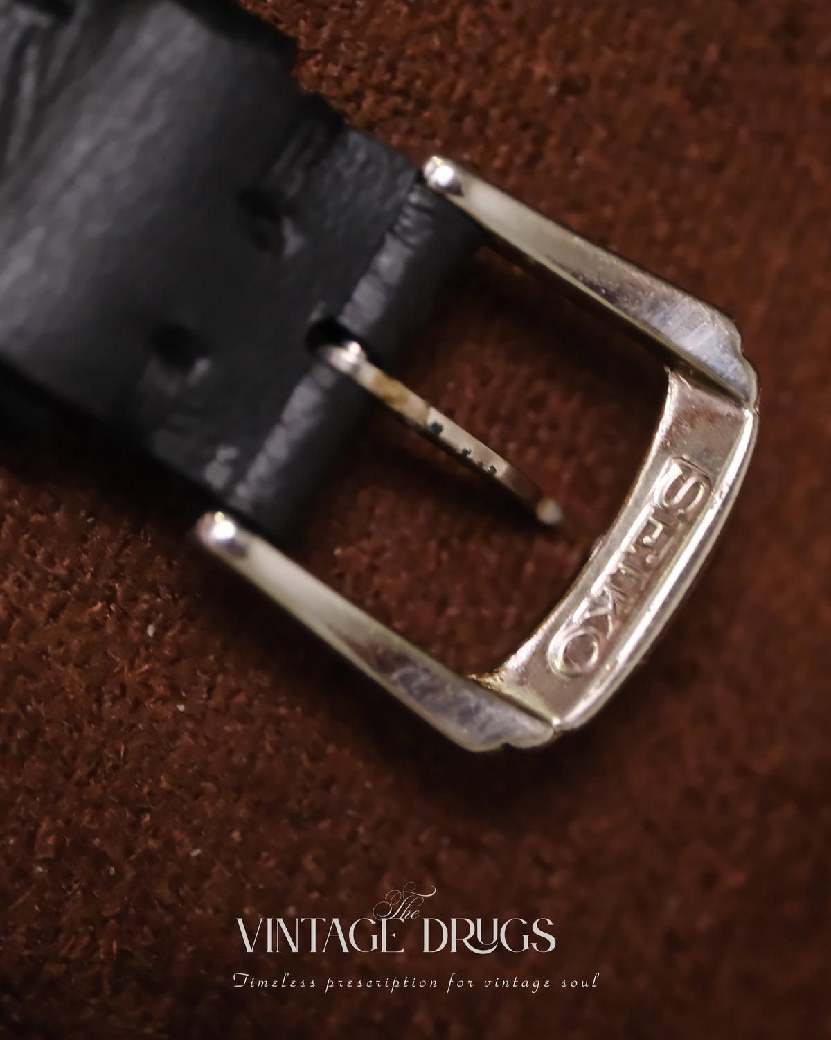 1984 SUWA SEIKO REF 7320-5860 VINTAGE MINI TANK WATCH